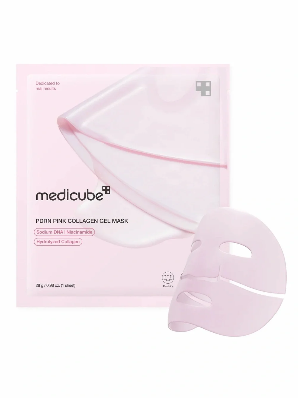 Medicube Salmon PDRN Pink Collagen Jelly Gel Mask Set (4 Masks)